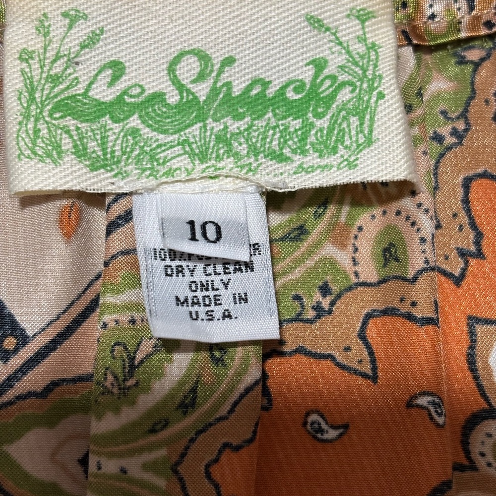 Anthropology Le Shack Boho Dress Size 10 - Picture 6 of 7
